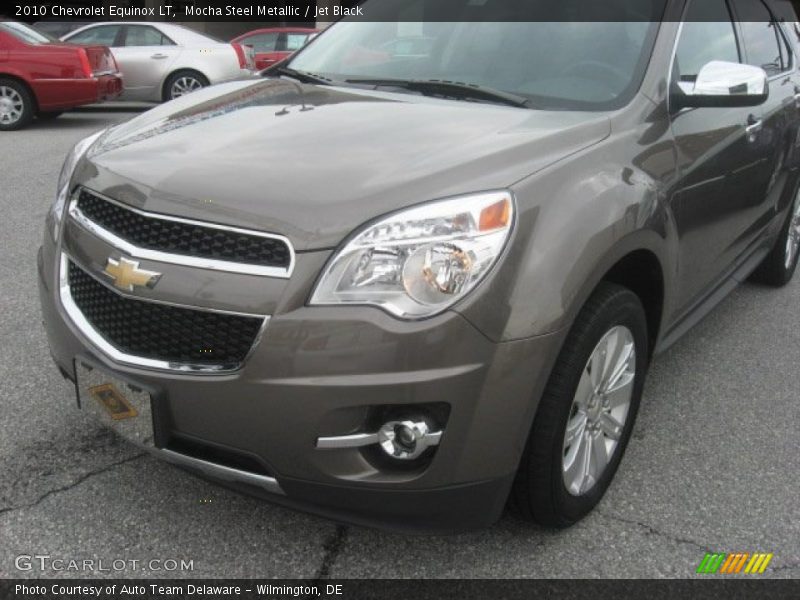 Mocha Steel Metallic / Jet Black 2010 Chevrolet Equinox LT