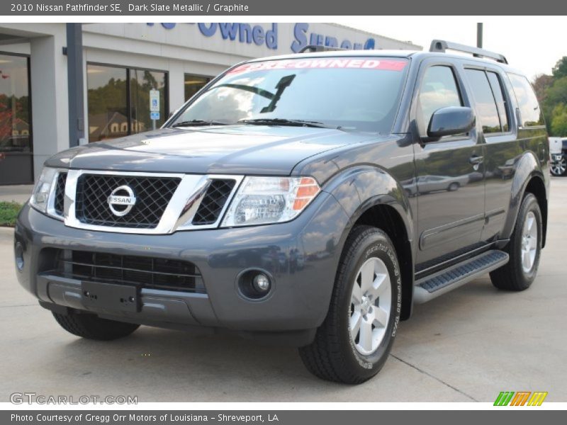 Dark Slate Metallic / Graphite 2010 Nissan Pathfinder SE