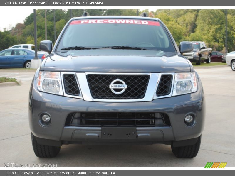 Dark Slate Metallic / Graphite 2010 Nissan Pathfinder SE