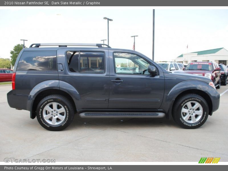 Dark Slate Metallic / Graphite 2010 Nissan Pathfinder SE