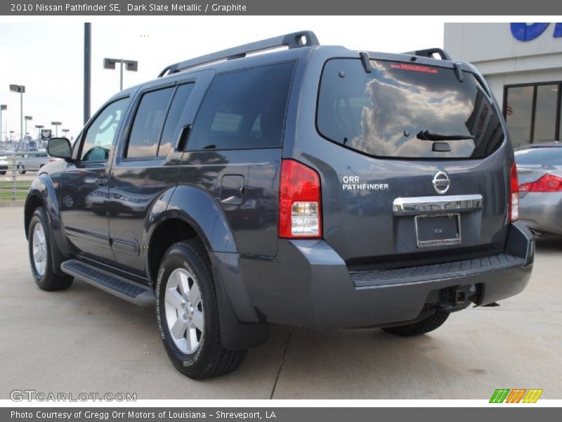 Dark Slate Metallic / Graphite 2010 Nissan Pathfinder SE