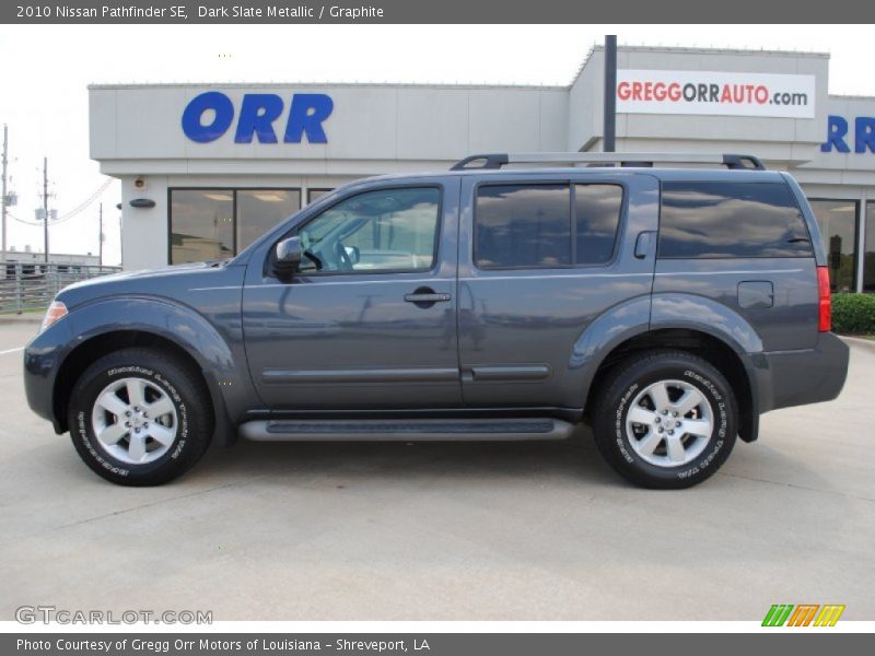 Dark Slate Metallic / Graphite 2010 Nissan Pathfinder SE