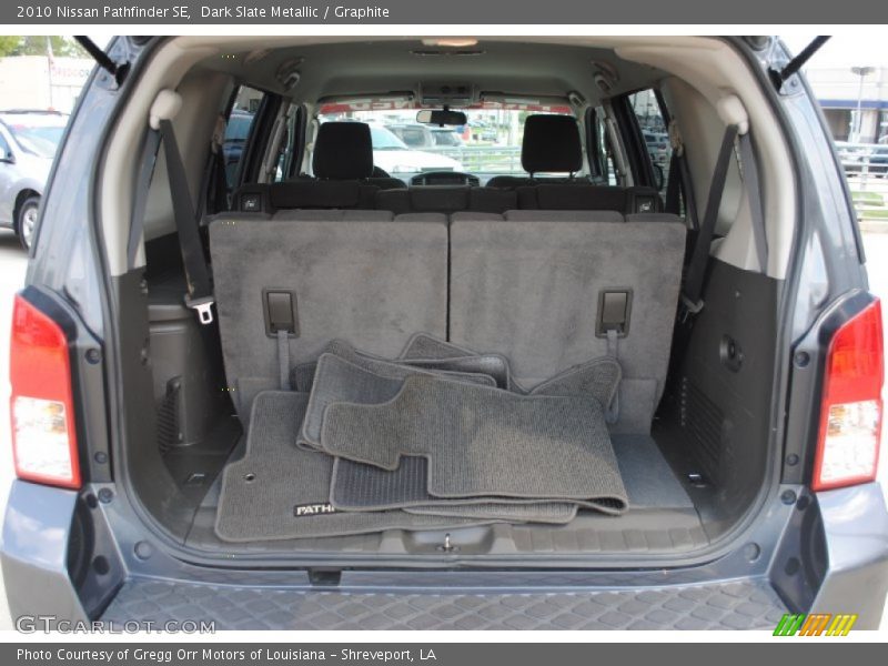 Dark Slate Metallic / Graphite 2010 Nissan Pathfinder SE