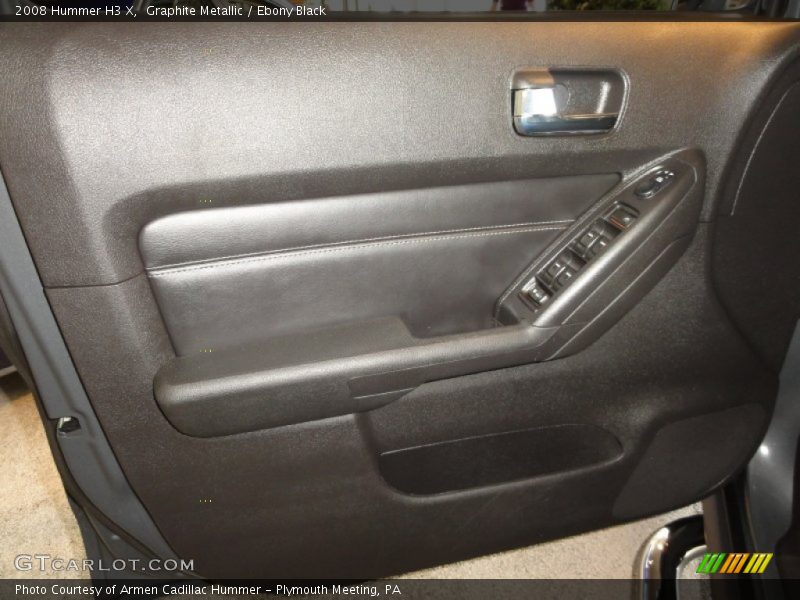 Graphite Metallic / Ebony Black 2008 Hummer H3 X