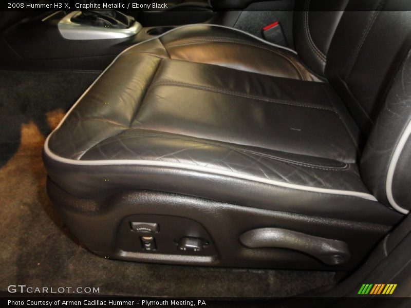 Graphite Metallic / Ebony Black 2008 Hummer H3 X