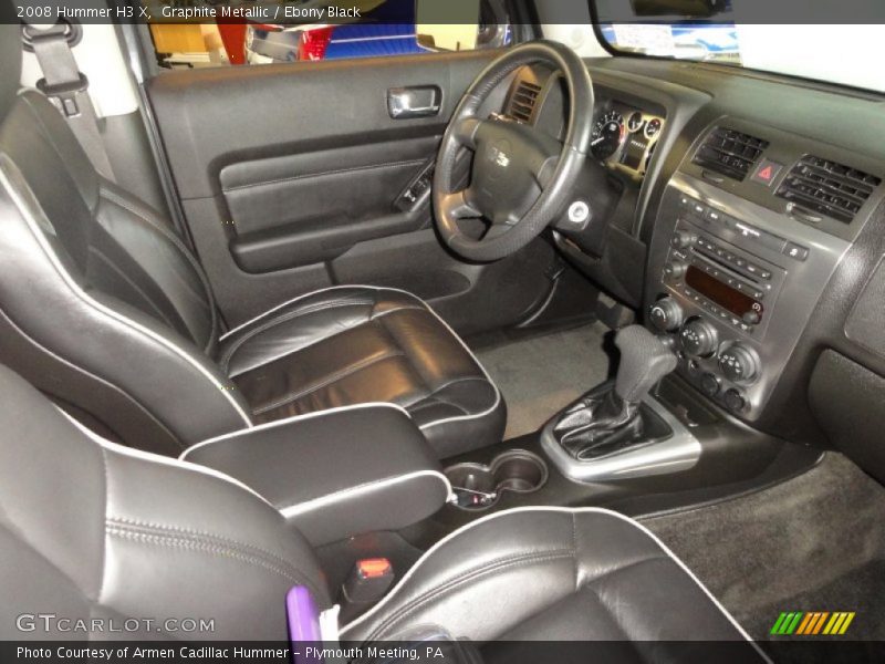Graphite Metallic / Ebony Black 2008 Hummer H3 X