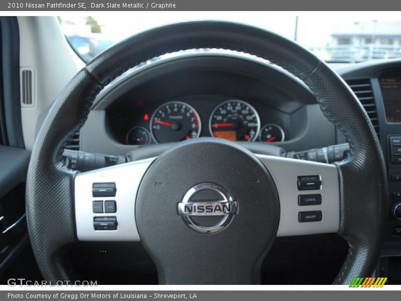 Dark Slate Metallic / Graphite 2010 Nissan Pathfinder SE