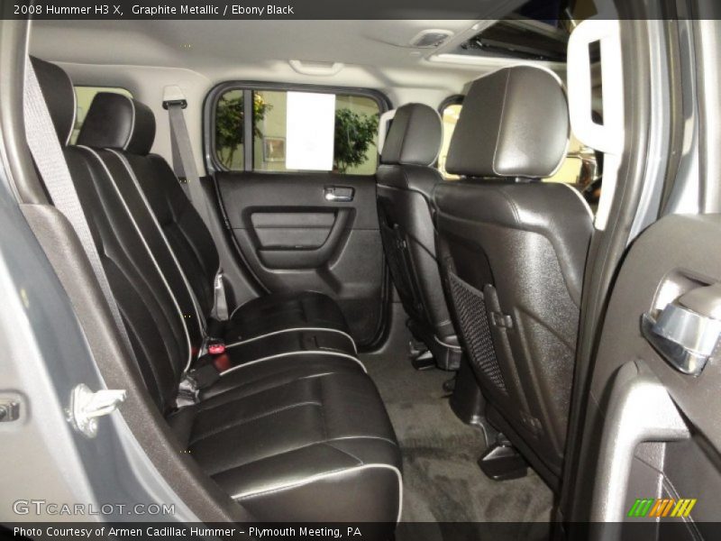 Graphite Metallic / Ebony Black 2008 Hummer H3 X
