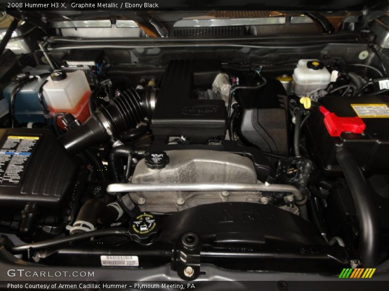 Graphite Metallic / Ebony Black 2008 Hummer H3 X