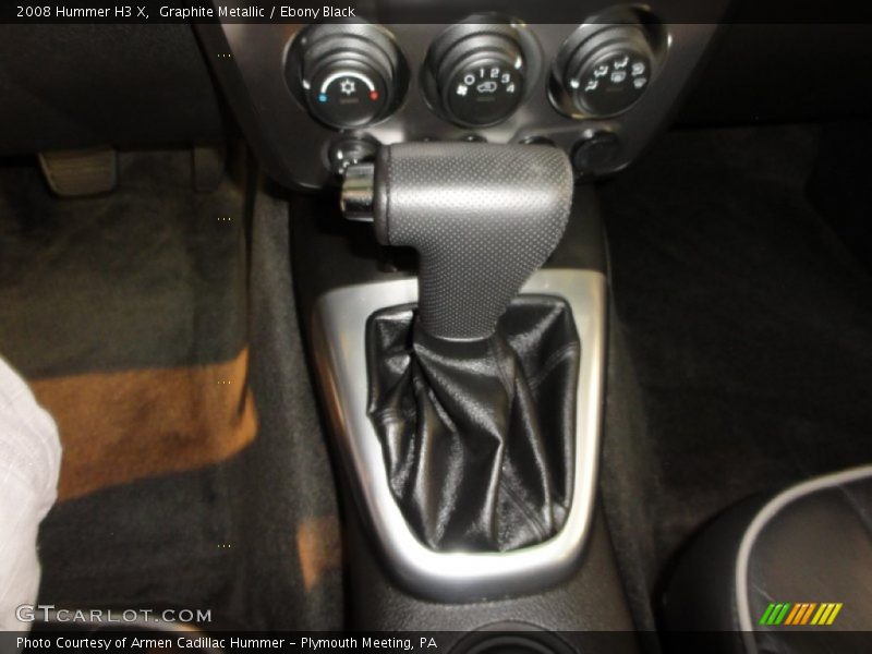 Graphite Metallic / Ebony Black 2008 Hummer H3 X