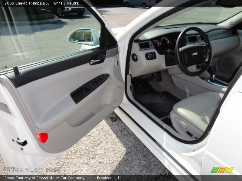 White / Neutral 2009 Chevrolet Impala SS