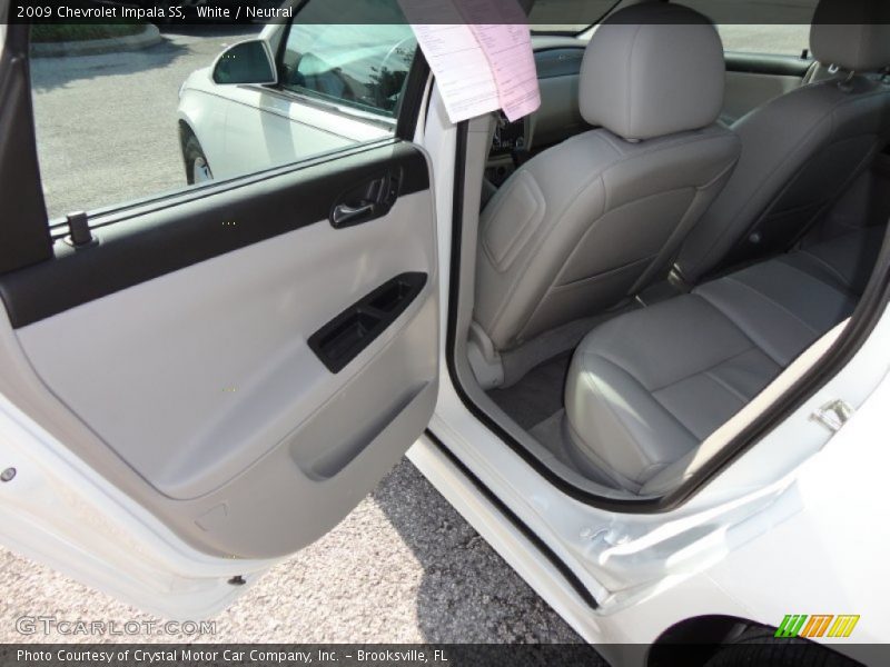 White / Neutral 2009 Chevrolet Impala SS