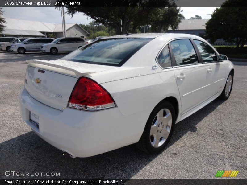 White / Neutral 2009 Chevrolet Impala SS