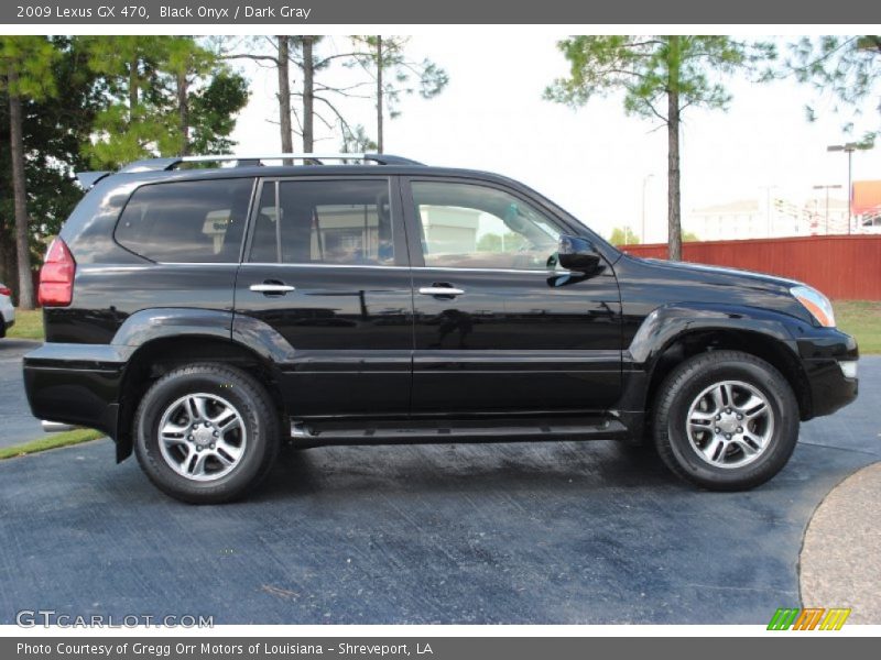 Black Onyx / Dark Gray 2009 Lexus GX 470