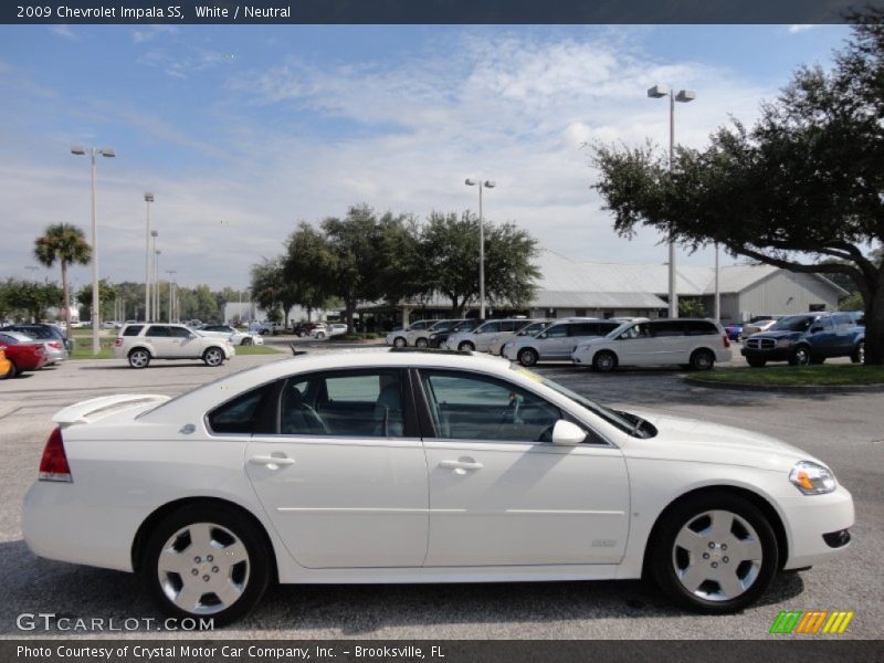 White / Neutral 2009 Chevrolet Impala SS