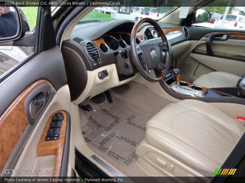 Cocoa Metallic / Cashmere/Cocoa 2008 Buick Enclave CXL AWD