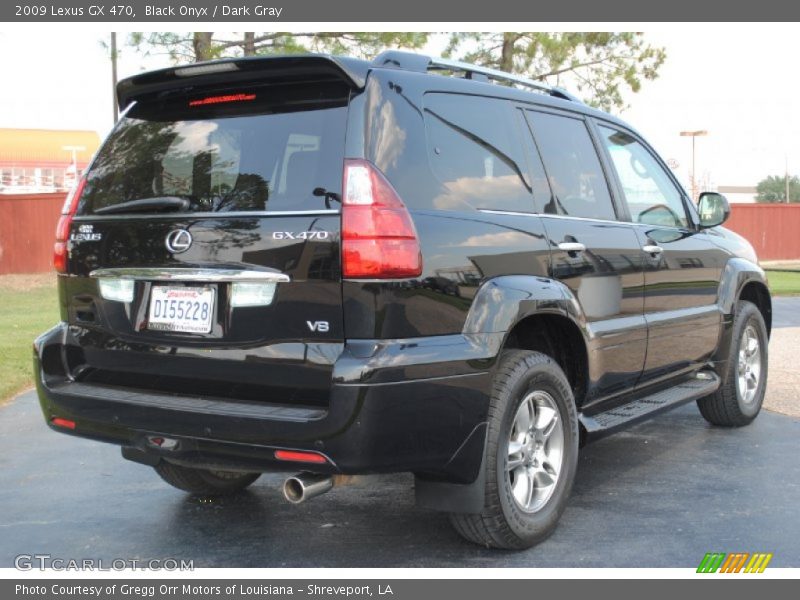 Black Onyx / Dark Gray 2009 Lexus GX 470