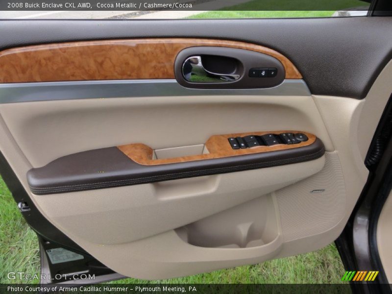 Cocoa Metallic / Cashmere/Cocoa 2008 Buick Enclave CXL AWD