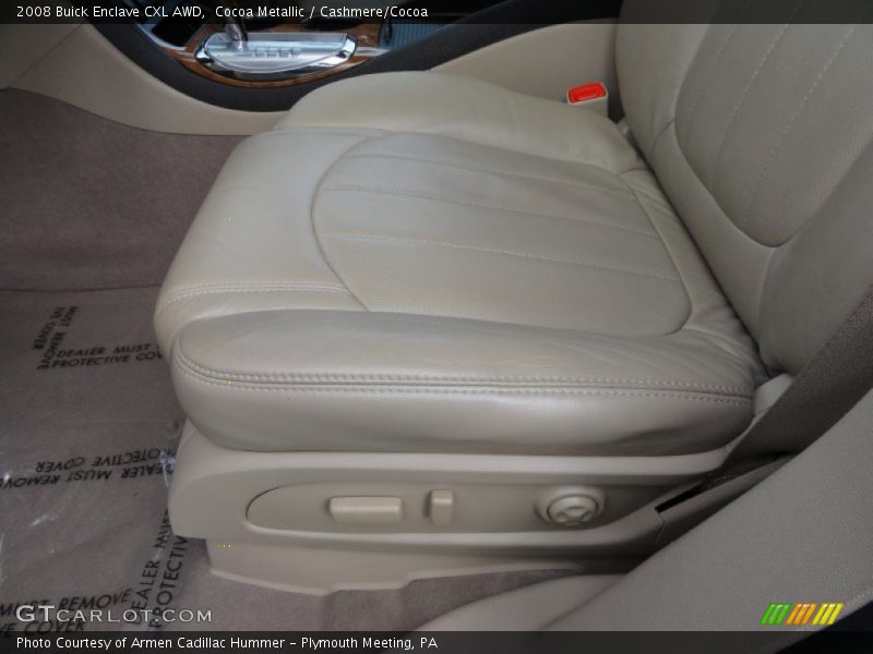 Cocoa Metallic / Cashmere/Cocoa 2008 Buick Enclave CXL AWD
