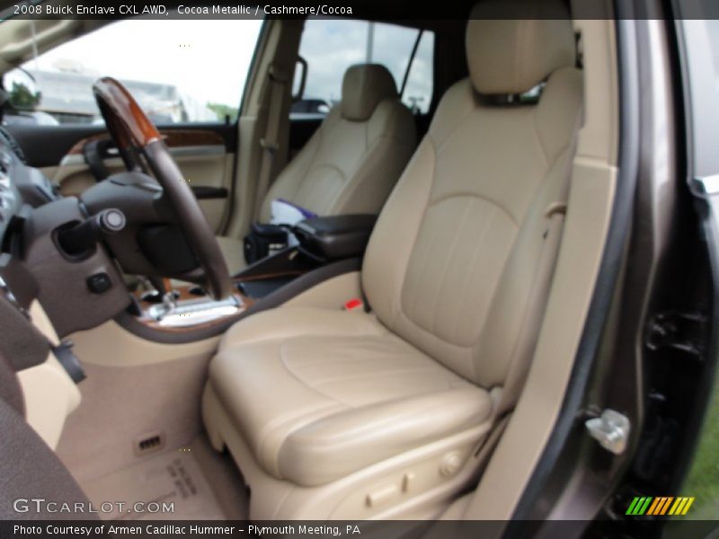 Cocoa Metallic / Cashmere/Cocoa 2008 Buick Enclave CXL AWD