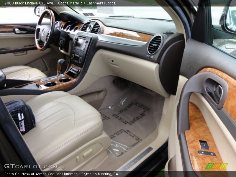 Cocoa Metallic / Cashmere/Cocoa 2008 Buick Enclave CXL AWD