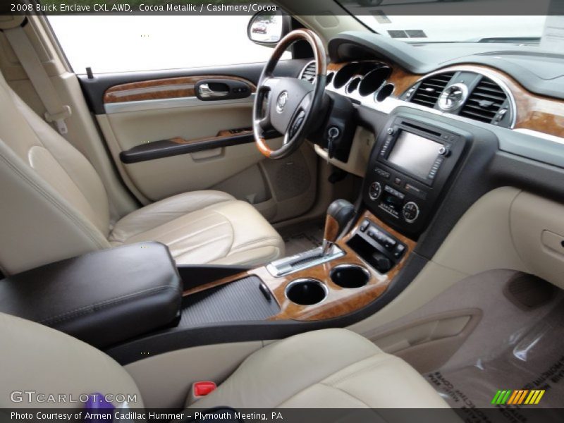 Cocoa Metallic / Cashmere/Cocoa 2008 Buick Enclave CXL AWD