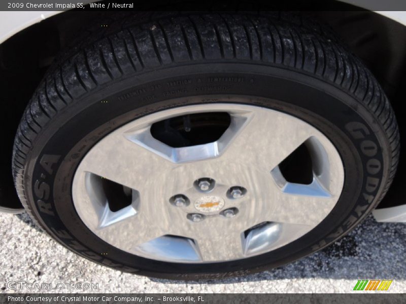 White / Neutral 2009 Chevrolet Impala SS