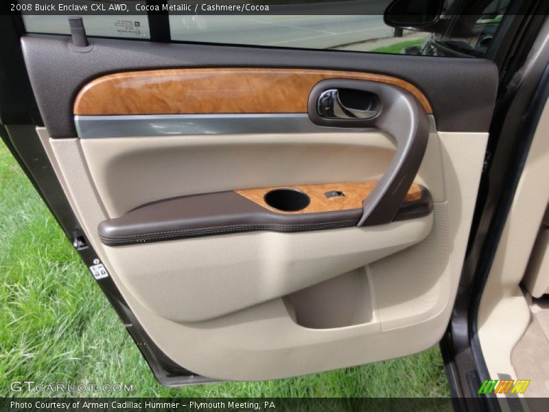 Cocoa Metallic / Cashmere/Cocoa 2008 Buick Enclave CXL AWD