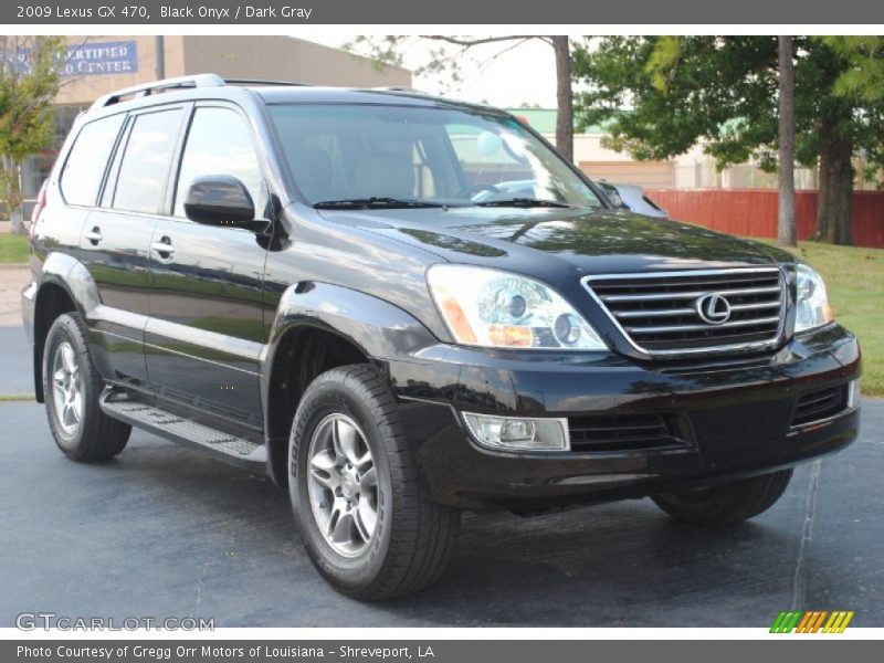 Black Onyx / Dark Gray 2009 Lexus GX 470