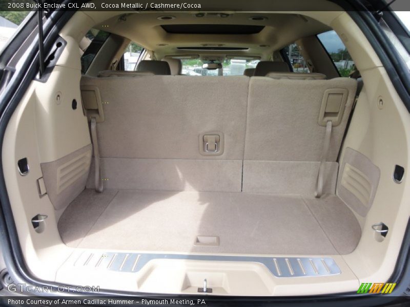 Cocoa Metallic / Cashmere/Cocoa 2008 Buick Enclave CXL AWD