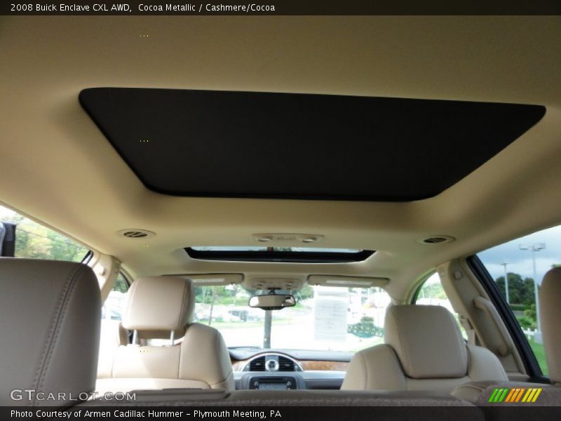 Cocoa Metallic / Cashmere/Cocoa 2008 Buick Enclave CXL AWD