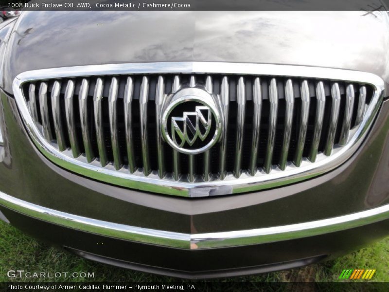 Cocoa Metallic / Cashmere/Cocoa 2008 Buick Enclave CXL AWD