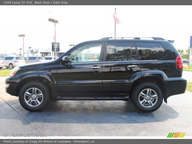 Black Onyx / Dark Gray 2009 Lexus GX 470