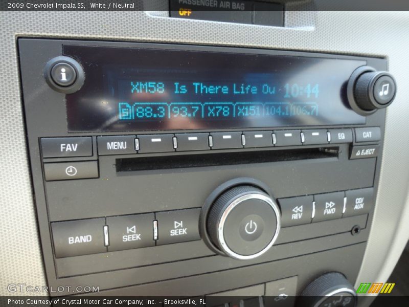 White / Neutral 2009 Chevrolet Impala SS