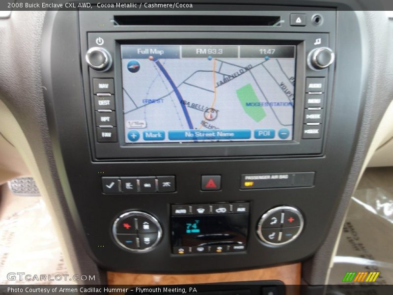 Cocoa Metallic / Cashmere/Cocoa 2008 Buick Enclave CXL AWD