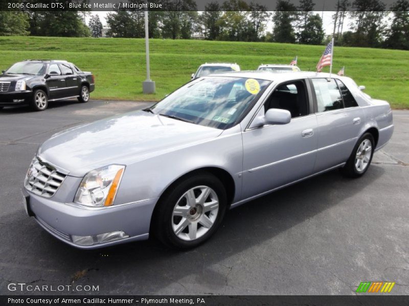 Blue Ice Metallic / Midnight Blue 2006 Cadillac DTS