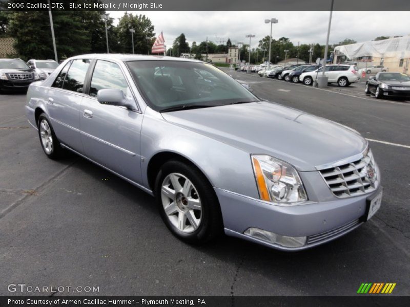 Blue Ice Metallic / Midnight Blue 2006 Cadillac DTS