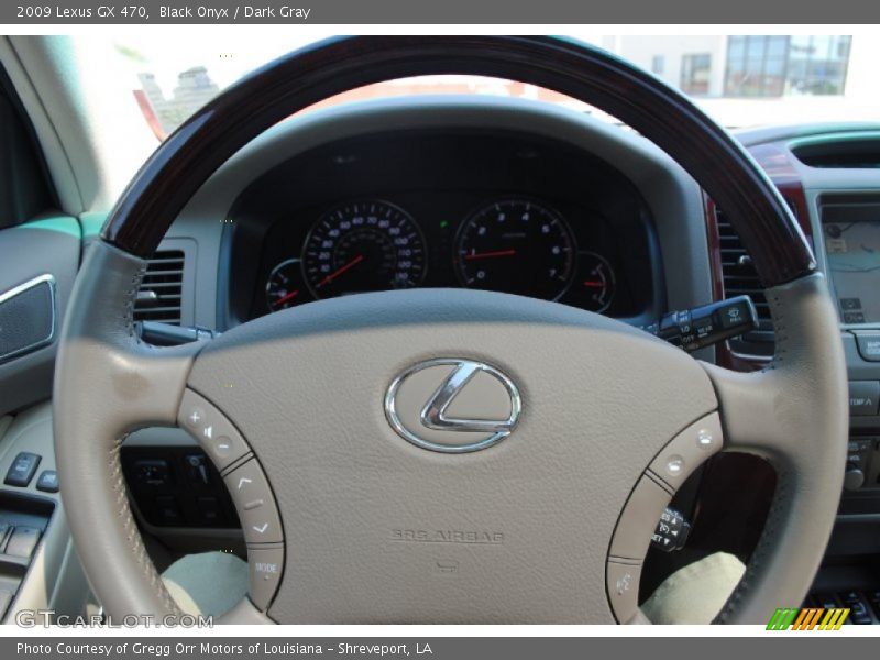 Black Onyx / Dark Gray 2009 Lexus GX 470