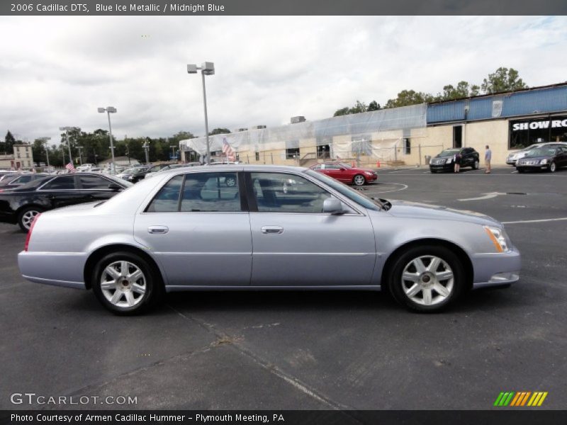 Blue Ice Metallic / Midnight Blue 2006 Cadillac DTS