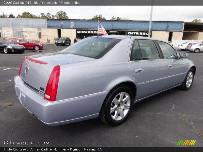 Blue Ice Metallic / Midnight Blue 2006 Cadillac DTS