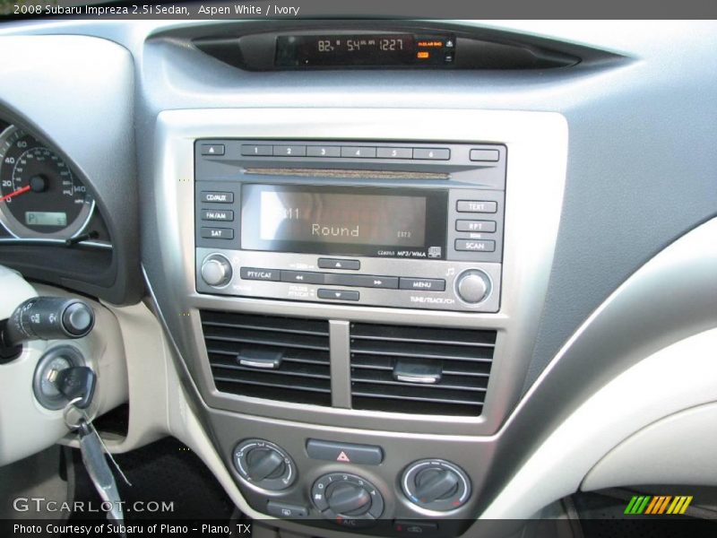 Aspen White / Ivory 2008 Subaru Impreza 2.5i Sedan