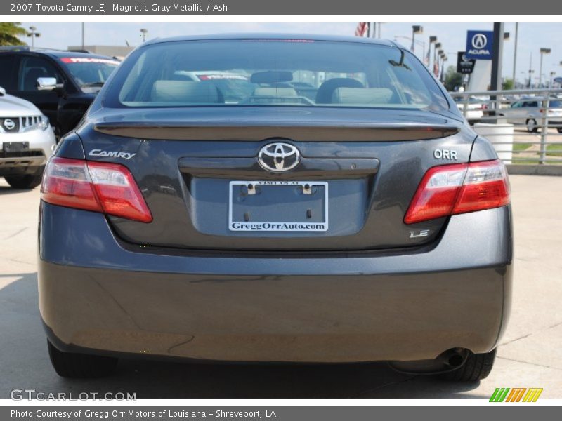 Magnetic Gray Metallic / Ash 2007 Toyota Camry LE