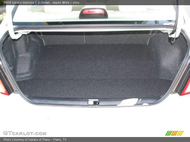 Aspen White / Ivory 2008 Subaru Impreza 2.5i Sedan