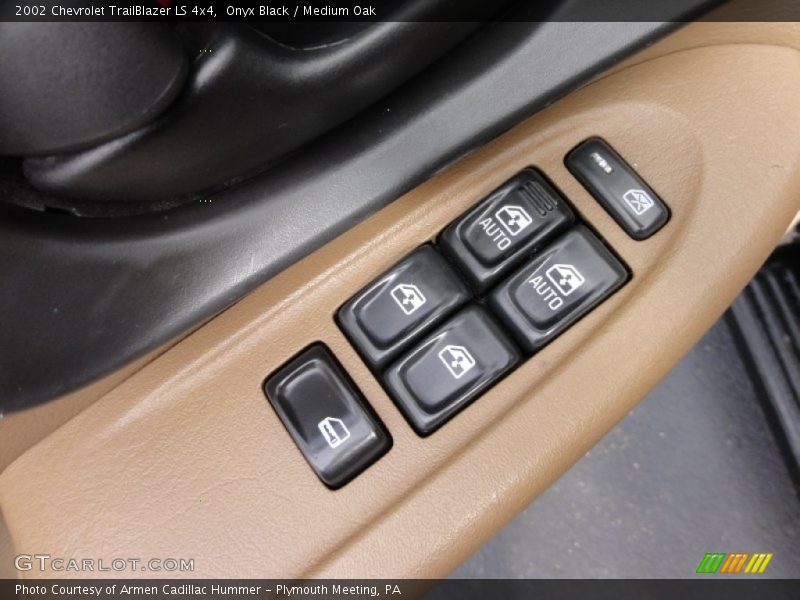 Onyx Black / Medium Oak 2002 Chevrolet TrailBlazer LS 4x4