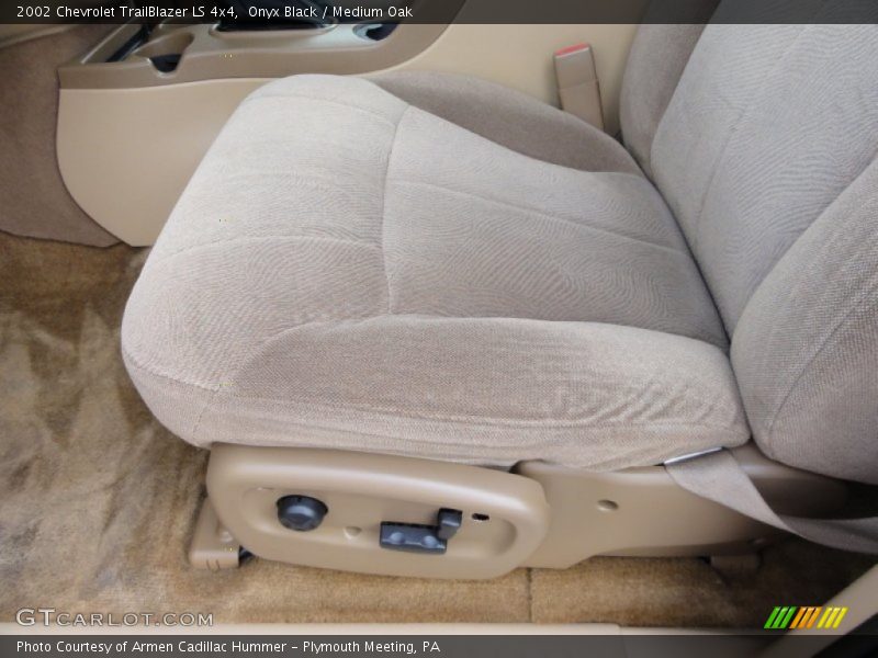 Onyx Black / Medium Oak 2002 Chevrolet TrailBlazer LS 4x4