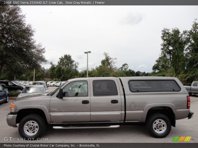 Steel Gray Metallic / Pewter 2006 GMC Sierra 2500HD SLT Crew Cab