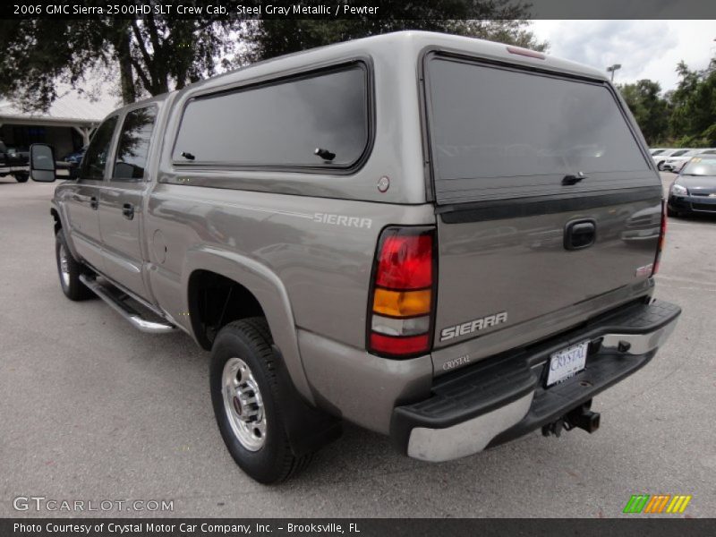 Steel Gray Metallic / Pewter 2006 GMC Sierra 2500HD SLT Crew Cab