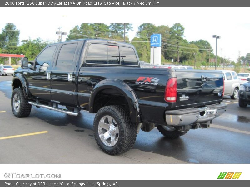 Black / Medium Flint 2006 Ford F250 Super Duty Lariat FX4 Off Road Crew Cab 4x4