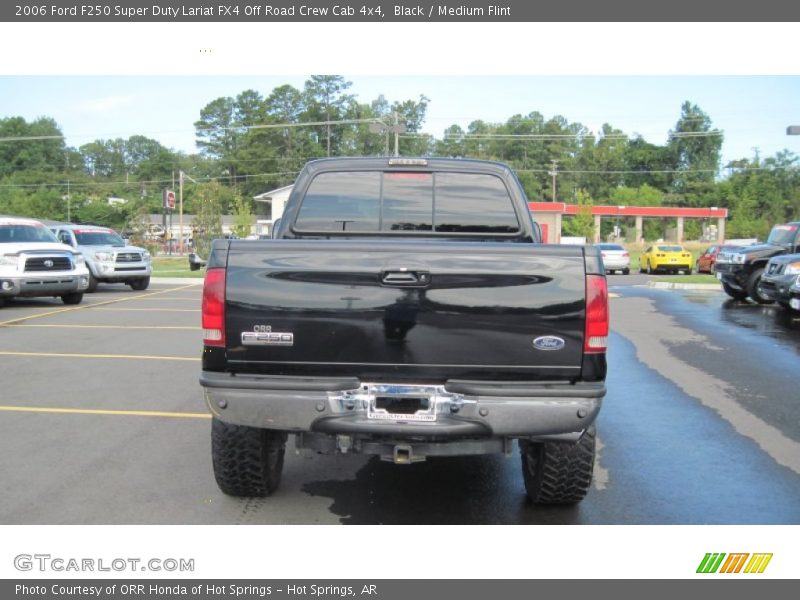 Black / Medium Flint 2006 Ford F250 Super Duty Lariat FX4 Off Road Crew Cab 4x4