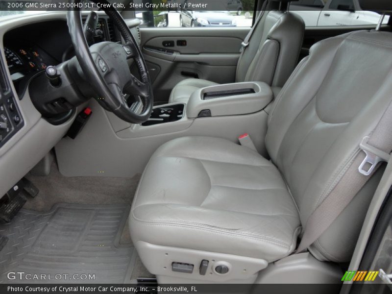  2006 Sierra 2500HD SLT Crew Cab Pewter Interior